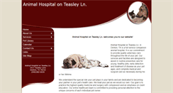 Desktop Screenshot of animalhospitalteasley.com